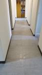 Couloir carrelé avec nouveau carrelage 60x60