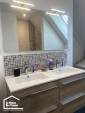 Rénovation salle de bain évier double 