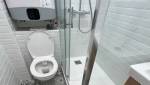 Salle de bain rénovée détail douche
