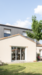 Extension de maison verticale à Bougenais