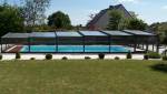 Piscine avec abri coulissant hauteur maxi 1.80 - Nantes 44