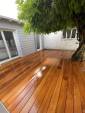 Aménagement d'une terrasse autour d'un arbre