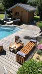 Création d’une terrasse autour de la piscine