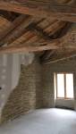 Mur en pierre apparente intérieur - Valence 26