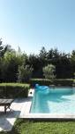 Piscine semi-enterrée 