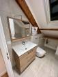 salle de bain rénovée sous combles- Yvelines