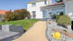 Rénovation de jardin avec maçonnerie paysagère et création d'un jardin rocaille - Valence 26