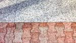 mix and match : Deux couleurs pour cette terrasse en pierre