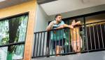 Installation d'un garde-corps de balcon en acier - Valence 26