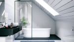 Salle de bain dans les combles