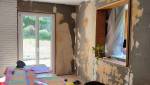 Réalisation en cours d'une rénovation complète d'un RDC 2