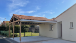 Création d'un carport à Bouguenais