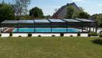 Piscine avec abri coulissant hauteur maxi 1.80 - Nantes 44