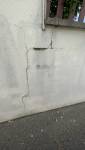 Fissures des murs avant rénovation