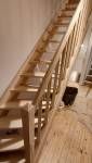 Mise en place mains courante 
