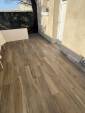 Pose d'un carrelage de terrasse