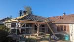 Début d’une extension de 35 m² sur Champier