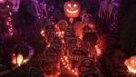 Décoration halloween extérieur cimetiére