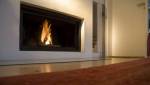 Cheminée murale insert bois