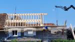 Rénovation d’une charpente avec extension sur Saint Savin