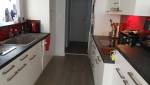 Revêtement de sol sur PVC façon parquet rénovation cuisine Douarnenez (29100)