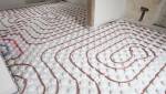 Installation chauffage sol 