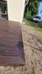 Détail terrasse bois