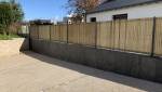 La nouvelle descente de garage en béton désactivé