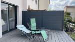 Réalisation d’une terrasse en composite sur une butte de terre à Antony (92)