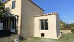 Extérieur de l'extension de maison Ribaute Les Tavernes La Maison Des Travaux Ales