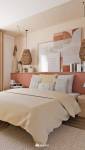 Chambre tendance 2023 Coloris Terracotta