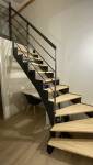 Escalier métal et bois sur mesure