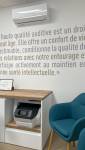 Réalisation d’une peinture murale blanche afin de permettre la mise en valeur des différents pictogrammes