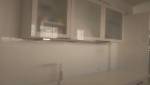 Rangements suspendus sur montage nouvelle cloison de la cuisine - Aubagne (13400) 