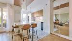 Cuisine et appartement rénovés à Levallois (92)