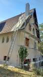 Echafaudage sur pignon