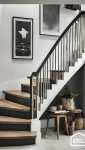 La Maison des Travaux Vannes Sarzeau Pénestin escalier sur mesure