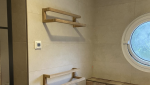 installations des patères sur mur chauffant