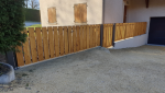 Une nouvelle clôture et un nouveau portail