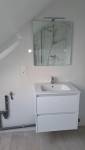 Pose d'un meuble vasque