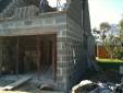 Construction d'un garage pour un agrandissement de maison
