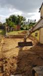 Terrassement pour construire un garage à Guipavas 29