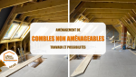 amenagement combles, travaux combles savoie, savoie, courtiers en travaux, travaux, combles perdus, rénovation, isolation toit, toiture, espace perdu