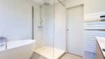 Douche et béton ciré