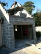 Construction d'un garage pour un agrandissement de maison