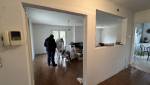 Peinture sur mur blanc