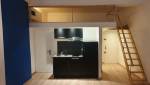 Studio avec mezzanine 