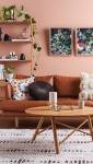 Décoration intérieure couleur pêche - Cholet 49