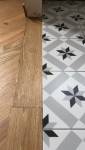 Finition du parquet massif à Clichy