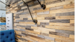 bardage bois intérieur - Wood and wall